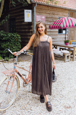 Laurine Dress - Bruin