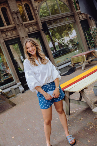 Dot Short - Denim
