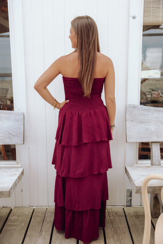 Marjolein Dress - Bordeaux