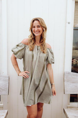 Mila Dress - Army