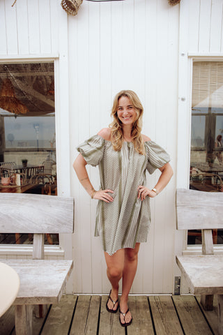 Mila Dress - Army