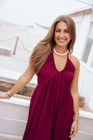 Merel Dress - Bordeaux