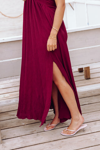 Merel Dress - Bordeaux
