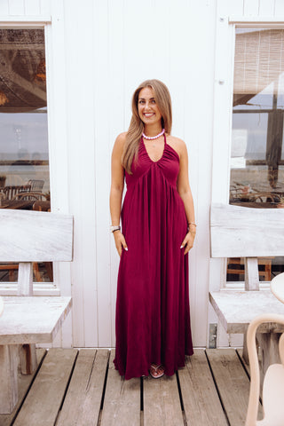 Merel Dress - Bordeaux