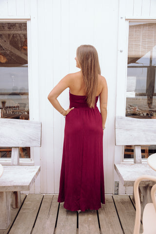 Merel Dress - Bordeaux