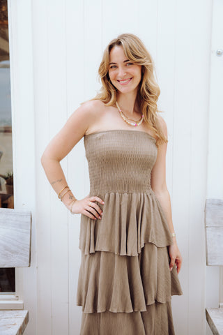Marjolein Dress - Beige