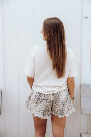 Vintage Fruits Tee - Creme