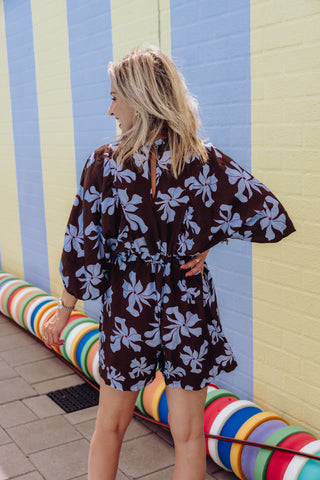 Noor Playsuit - Bruin