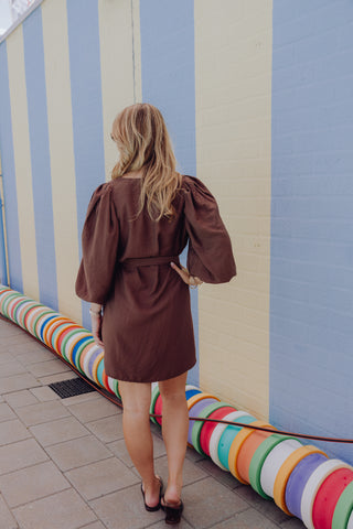 Nika Dress - Bruin
