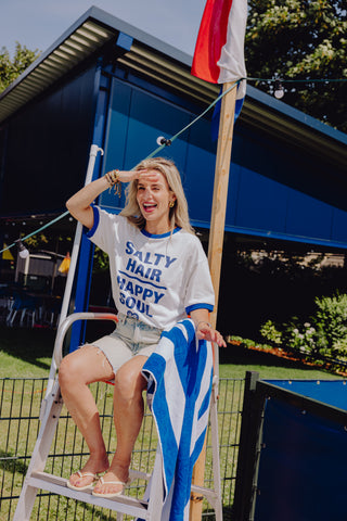 Feel Good Tee - Blauw