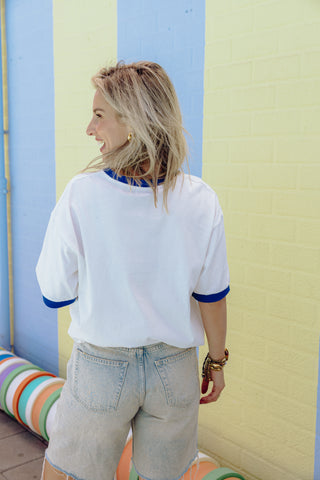 Feel Good Tee - Blauw