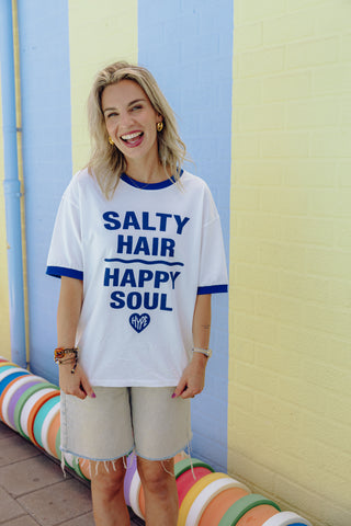 Feel Good Tee - Blauw