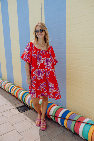 Nicole Dress - Rood