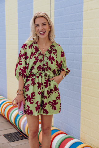 Noor Playsuit - Groen