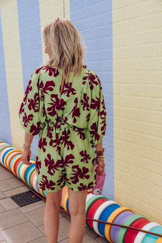 Noor Playsuit - Groen