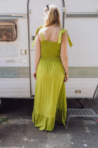Paige Dress - Lime