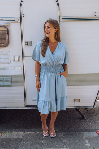 Quinty Dress - Denim