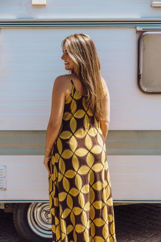 Pauline Dress - Bruin