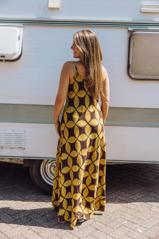Pauline Dress - Bruin