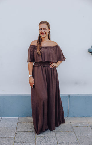 Romy Dress - Bruin