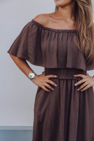 Romy Dress - Bruin