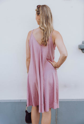 Renee Dress - Roze