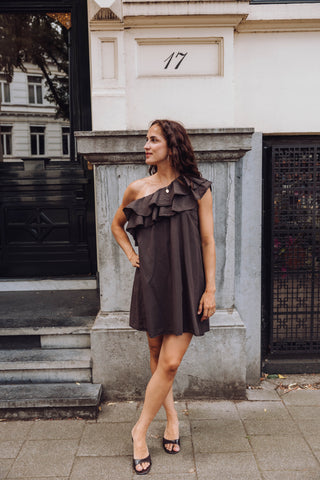 Sara Dress - Bruin