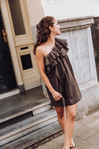 Sara Dress - Bruin