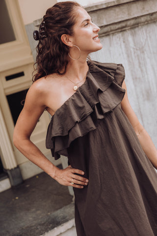 Sara Dress - Bruin