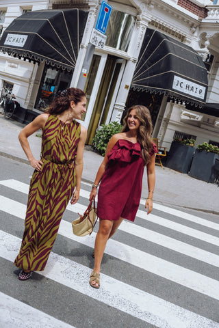 Suus Dress - Bordeaux