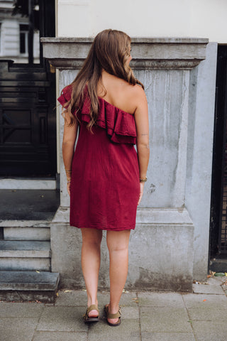 Sara Dress - Bordeaux