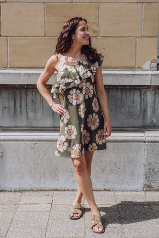 Janey Dress - Army