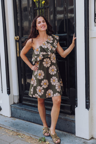 Janey Dress - Army