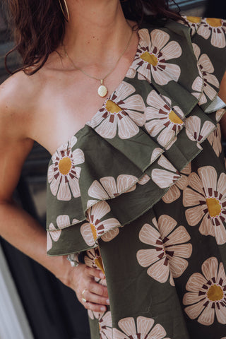 Janey Dress - Army