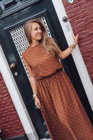 Kirsten Dot Set - Bruin