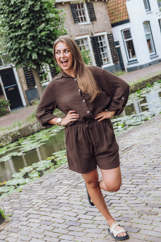 Pelle Set - Bruin