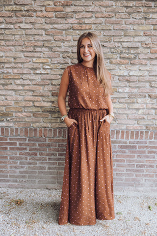 Kirsten Dot Set - Bruin