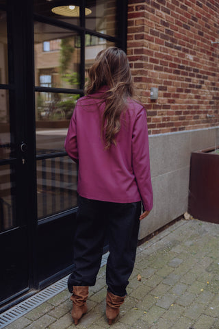 Wren Blazer - Magenta