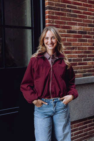 Thirza Jacket - Bordeaux