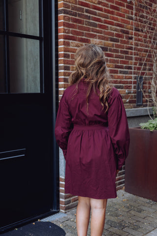 Wendy Dress - Bordeaux