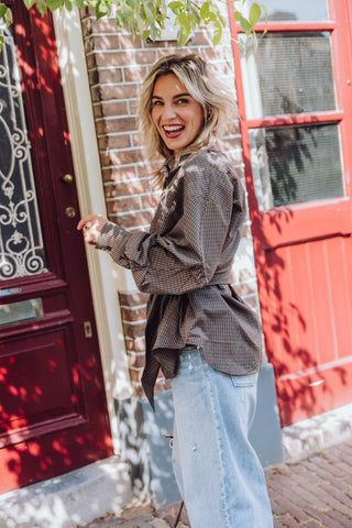Barbara Blouse - Ruit