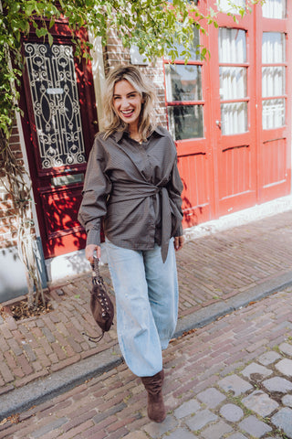 Barbara Blouse - Ruit