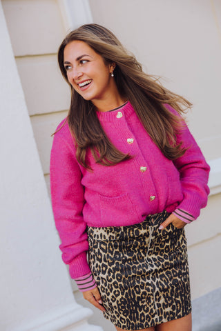 Bliss Cardigan - Roze