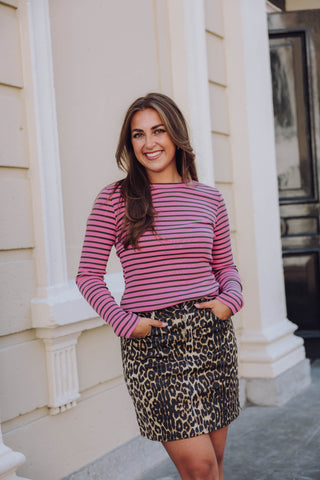 Beau Skirt - Leopard