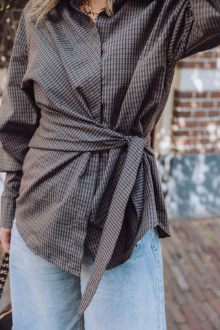 Barbara Blouse - Ruit