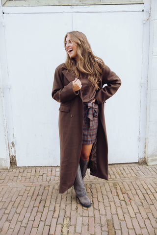 Hemke Trenchcoat - Bruin