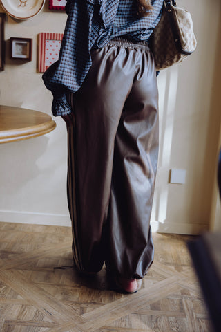 Iris PU Pants - Bruin