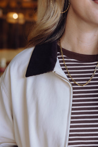 Ivory Jacket - Beige