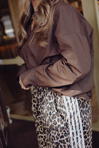 Inez Blouse - Bruin