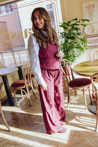 Vieve Pants - Bordeaux